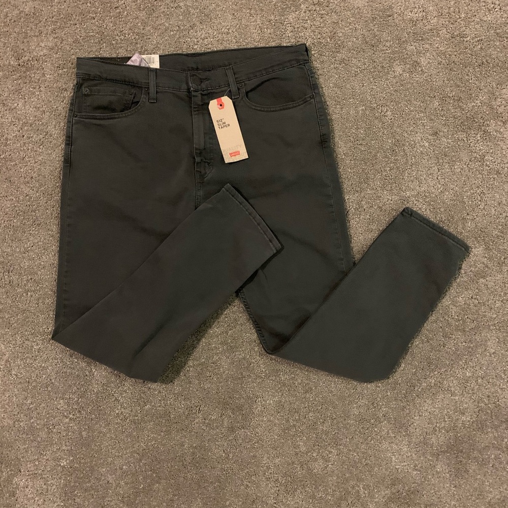 Levi’s 512 Nose-Addict Grey 36x30 NEVER WORN